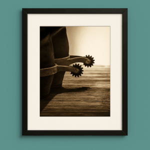 Spurs — Grit & Grace Western Art Print